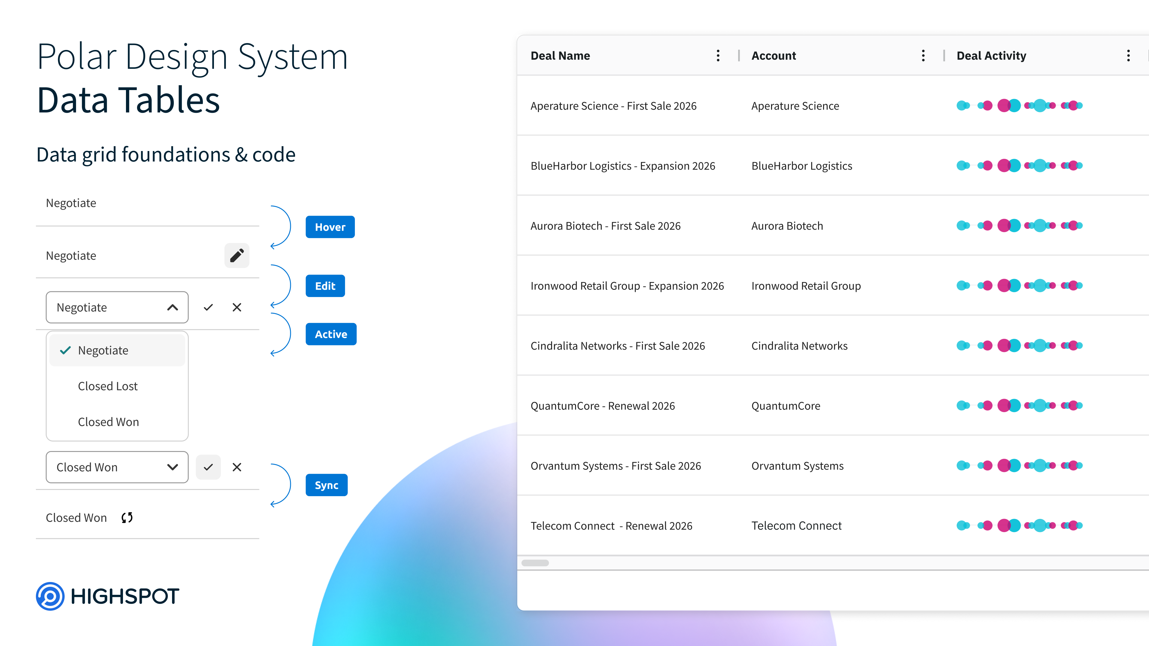 Data Tables